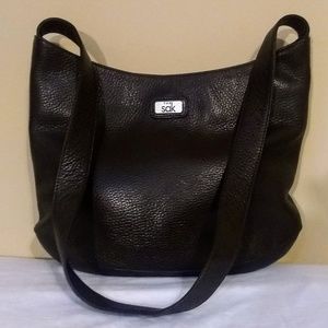 The Sak women's brown leather purse